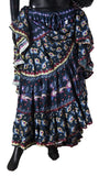 Digital Printed Skirt dark night