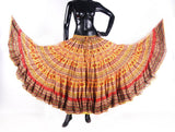 Digital Printed Skirt yellow moon