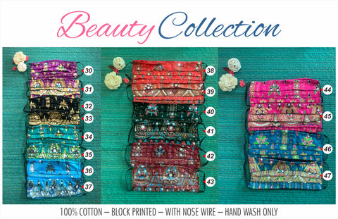 Face cloth mask beauty collection