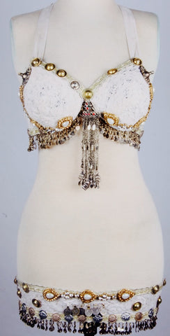 Jodha Bra Belt White