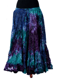 Lurex Marble Tye Dyed Batik skirt Beach