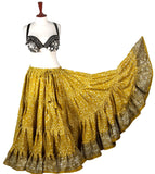 Jodha Maharani Skirt olive green