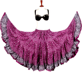 Jodha Maharani Skirt Magenta