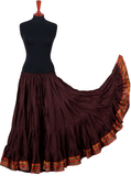 Padma Ashwarya skirt brown