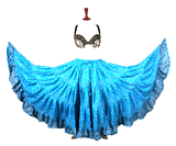 Jodha Maharani Skirt turqouise
