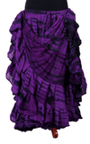 tiger stripe skirt purple/black 2020