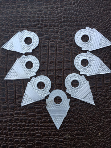 Talhakimt Pendants silver 10pcs