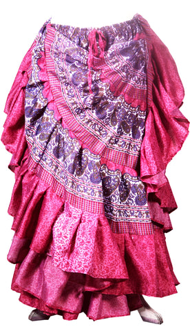 Block Print Skirt Bromliad
