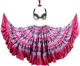 Block Print Skirt Bromliad