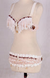 Steampunk Lace Bra Belt Set