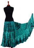tiger stripe skirt teal/black 2020
